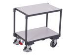 VARIOfit ESD Euro-Systemroller mit 2 Ladeflächen Ladeflächen bündig EasySTOP ; Cordes (sw-410.546)