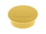 Magnetoplan Magnet Discofix Color, 10 Stück, Haftkraft ca. 2,2 kg, gelb ; HOLTZ (1662002)