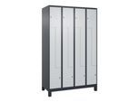 C+P Z-Spind, Classic PLUS, Füße, 8 Fächer, 1950x1200x500mm, 7016/7035 Verschluss Zylinderschloss ; C + P Möbelsysteme (080013-408|S10028)