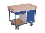 VARIOfit Werkstattwagen mit 2 Ladeflächen inkl. Tablett 1 Schrank und 1 Schublade ; Cordes (sw-600.611)