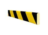 Moravia Prallschutz MORION Rechteck Flächenschutz 40 x 11 mm Länge 5000 mm gelb/schwarz (422.27.694)