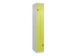 C+P Z-Spind Classic PLUS, 2 Fächer, 1850x300x500mm, 7035/0024 Verschluss Sicherheits-Drehriegel ; C + P Möbelsysteme (080003-102|S10017)
