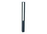 Schake Stilpfosten Typ 40731B, ortsfest, 70x70mm, Oberteil U, förmig (offen) aus Flachstahl, zum Einbetonieren, ca. 950mm Überflur, beschichtet)