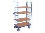 VARIOfit Etagenwagen hoch 1.200 x 800 mm 4 Böden 2 Wände ; Cordes (sw-800.216)
