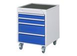 Rau Roll-Container mit 4 Schubladen-L 2x90, 2x180mm (05-3.1A.11)