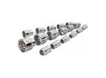 VIGOR Innenvierkant Antrieb 12,5 = 1/2 Zoll Multiprofil Steckschlüssel-Satz V1898 Vierkant hohl 12,5 mm (1/2 Zoll) - Anzahl Werkzeuge: 17)