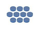 Magnetoplan Ergo-Magnete, medium, dunkelblau, Pack a 10 Stück ; Soennecken (1664014)