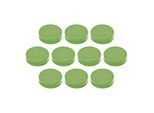 Magnetoplan Ergo-Magnete, medium, Maigrün, Pack a 10 Stück ; Soennecken (16640105)