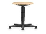 bimos Allround Hocker mit Gleiter, Holz, Sitzhöhe 450-650 mm (9460-3000)