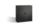 C+P Akten-Sideboard Omnispace mit Rollladen, 3 Ordnerhöhen, H1230xB1200xT420mm Schwarzgrau ; C + P Möbelsysteme (3233-00|S00007)