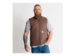 STIER Heavy Work Vest Padded bci cotton M Signature Brown (906708)