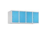C+P Aufsatzschrank, 7035/5012 500x1200x500mm Verschluss Zylinderschloss 4 Abteile ; C + P Möbelsysteme (080090-40|S10019)