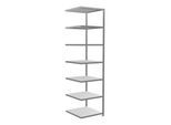 Schulte Anbauregal Steckregal MULTIplus250 3000 x 750 x 800 mm 7 Fachböden Kreuzstrebe verzinkt ; Schulte Lagertechnik (12987-75)