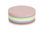 Magnetoplan Kommunikationskarte oval, 190 x 110 mm, 250 Stück, sortiert, 250 Blatt (112501910)
