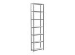 Schulte Grundregal Steckregal MULTIplus250 3000 x 750 x 300 mm 7 Fachböden Kreuzstrebe verzinkt ; Schulte Lagertechnik (12932-75)