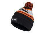 STIHL Mütze POMPON 24 Schwarz/Orange/Grau (04216000200)
