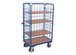 VARIOfit Etagenwagen hoch 1.000 x 600 mm 4 Böden 4 Wände ; Cordes (sw-600.311)
