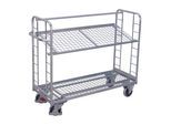 VARIOfit Etagenwagen mit 2 Drahtgitterböden verzinkt 1.355 x 550 mm ; Cordes (sw-540.224)