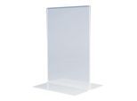 Magnetoplan Tischaufsteller, gerade, A6, hoch, 105 x 148 mm (43111)