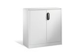 C+P Akten-Sideboard Acurado mit Drehtüren, 2 Ordnerhöhen, H1000xB930xT400mm Front Lichtgrau Korpus Lichtgrau ; C + P Möbelsysteme (9266-1200|S10289)