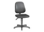 bimos Arbeitsdrehstuhl Unitec mit Gleiter und Stoff schwarz Sitzhöhe 440-620 mm (9650-CI01)