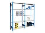 Regalwerk BERT-Lagerregal Plus Anbaufeld LR 5010 HxBxT 3000x1285x300 mm Stecksystem (B3-45532-30-EB)