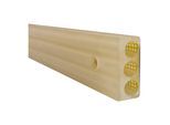 Moravia Rampenfender MORION 50 x 120 mm Länge 1000 mm mit eingegossener Stahllochplatte (422.16.763)