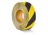 Moravia Antirutsch-Belag gelb/schwarz formbar selbstklebend auf Rolle 50 mm x 18,3 m (265.22.821)