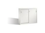 C+P Akten-Sideboard Acurado mit Schiebetüren, 2 Ordnerhöhen, H1000xB1200xT400mm Front Lichtgrau Korpus Lichtgrau ; C + P Möbelsysteme (2046-00|S10096)