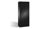 C+P Aktenschrank Asisto mit Drehtüren, 5 Ordnerhöhen, H1980xB800xT435mm Schwarzgrau ; C + P Möbelsysteme (141003-000|S10030)
