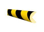 Moravia Prallschutz MORION Kreis Kantenschutz 40 x 40 mm Länge 5000 mm gelb/schwarze (422.24.291)
