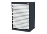 STIER Schubladenschrank mit 9 Schubladen BxTxH 700x575x1020 mm (904174)