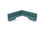 Magnetoplan Eck-Ablageleiste für Infinity Wall, Wasserblau RAL 5021 (114665021)