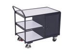 VARIOfit ESD Werkstattwagen mit 3 Ladeflächen und 1 Schrank ; Cordes (sw-600.773)