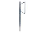 Schake Einzelparker zum Einbetonieren, verzinkt Haltebügel 12 mm Rundstahl, Standrohr 40x40 mm, Höhe 500 mm Überflur (421_51)