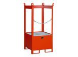Bauer Südlohn Fass-Stapelpalette FSP-1, lackiert, Feuerrot (4442-03-0000-3000)