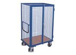 VARIOfit Etagenwagen fest verschweißt 1.245 x 785 mm Drahtgitterwände Doppelflügeltür mit Basquille-Verschluss ; Cordes (sw-800.440)