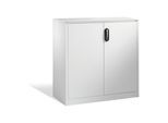 C+P Akten-Sideboard Acurado mit Drehtüren, 3 Ordnerhöhen, H1200xB1200xT500mm Front Lichtgrau Korpus Lichtgrau ; C + P Möbelsysteme (9487-1200|S10165)