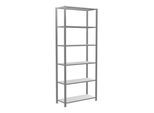 Schulte Grundregal "Steckregal MULTIplus150", 2500 x 1000 x 400 mm Abmessung, 6 Fachböden, Kreuzstrebe verzinkt ; Schulte Lagertechnik (12741)
