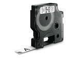 NWL D1 Schriftband 12mm/7m schwarz auf weiß 45013 (S0720530)