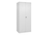 C+P PSA Doppel-Spind Classic PLUS, 2 Abteile, 1850x800x500mm, 9016/9016 Verschluss Sicherheits-Drehriegel ; C + P Möbelsysteme (080002-22P|S10027)