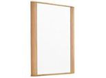 Linea Natura Wandspiegel , Eichefarben , Glas , massiv , rechteckig , 65x91x3 cm , senkrecht montierbar , Spiegel, Wandspiegel