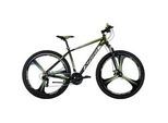 KS Cycling Mountainbike , Grün, Schwarz , Metall , 139x76x21 cm , Freizeit & Co, Sport & Fitness, Fahrräder, Mountainbikes