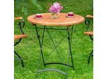 Gartenklapptisch Schlossgarten Natur klappbar ca. 70x74x70cm