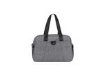Kikkaboo Wickeltasche Chelsea mit Wickelunterlage, Seitentaschen, Thermofach dunkelgrau