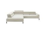 Pure Home Lifestyle Ecksofa inkl. Funktion , Creme , Textil , L-Form , 309x219 cm , Blauer Engel, Goldenes M, Dgm, Oeko-Tex® Standard 100, DGM-Klimapakt, DGM-Emissionslabel , Typenauswahl, Fußauswahl, Lederauswahl, Stoffauswahl, Hocker erhältlich, Rücken echt, individuell planbar, elektrischer Sitzvorzug , Wohnzimmer, Sofas & Couches, Wohnlandschaften, Ecksofas