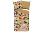 Xxxl Wendebettwäsche , Gelb, Goldfarben , Textil , Floral , 155x220 cm , atmungsaktiv , Heimtextilien, Bettwäsche & Leintücher, Bettwäsche, Wendebettwäsche