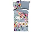 Xxxl Wendebettwäsche , Hellblau , Textil , Floral , 135x200 cm , Oeko-Tex® Standard 100 , atmungsaktiv , Heimtextilien, Bettwäsche & Leintücher, Bettwäsche, Wendebettwäsche