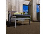 Andiamo Kunstrasen »Field, Made in Belgium«, rechteckig, 4 mm Höhe, Rasenteppich aus Nadelfilz, mit Noppen, für Balkon & Terrasse