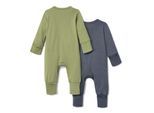 Tchibo - 2 Baby-Schlafanzüge - Herren - Gr. 98/104 - dunkelblau